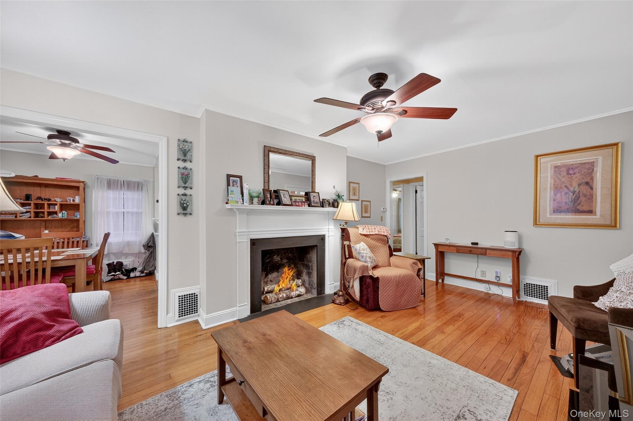 14 Ruppert Road Poughkeepsie, NY 12603 - Photo 5 of 35 a living room with furniture and a fireplace