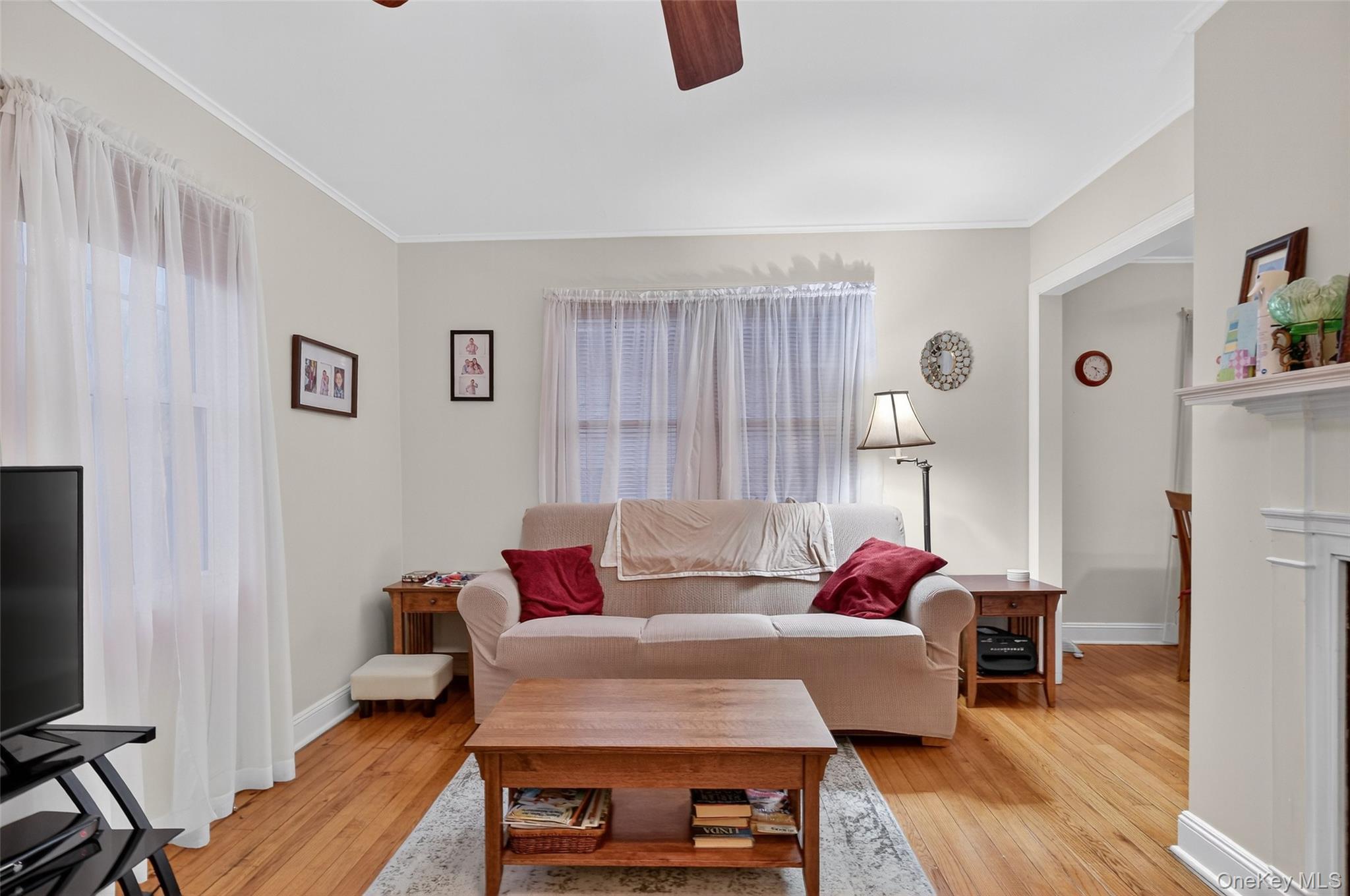 14 Ruppert Road Poughkeepsie, NY 12603 - Photo 7 of 35 a living room with furniture and a flat screen tv