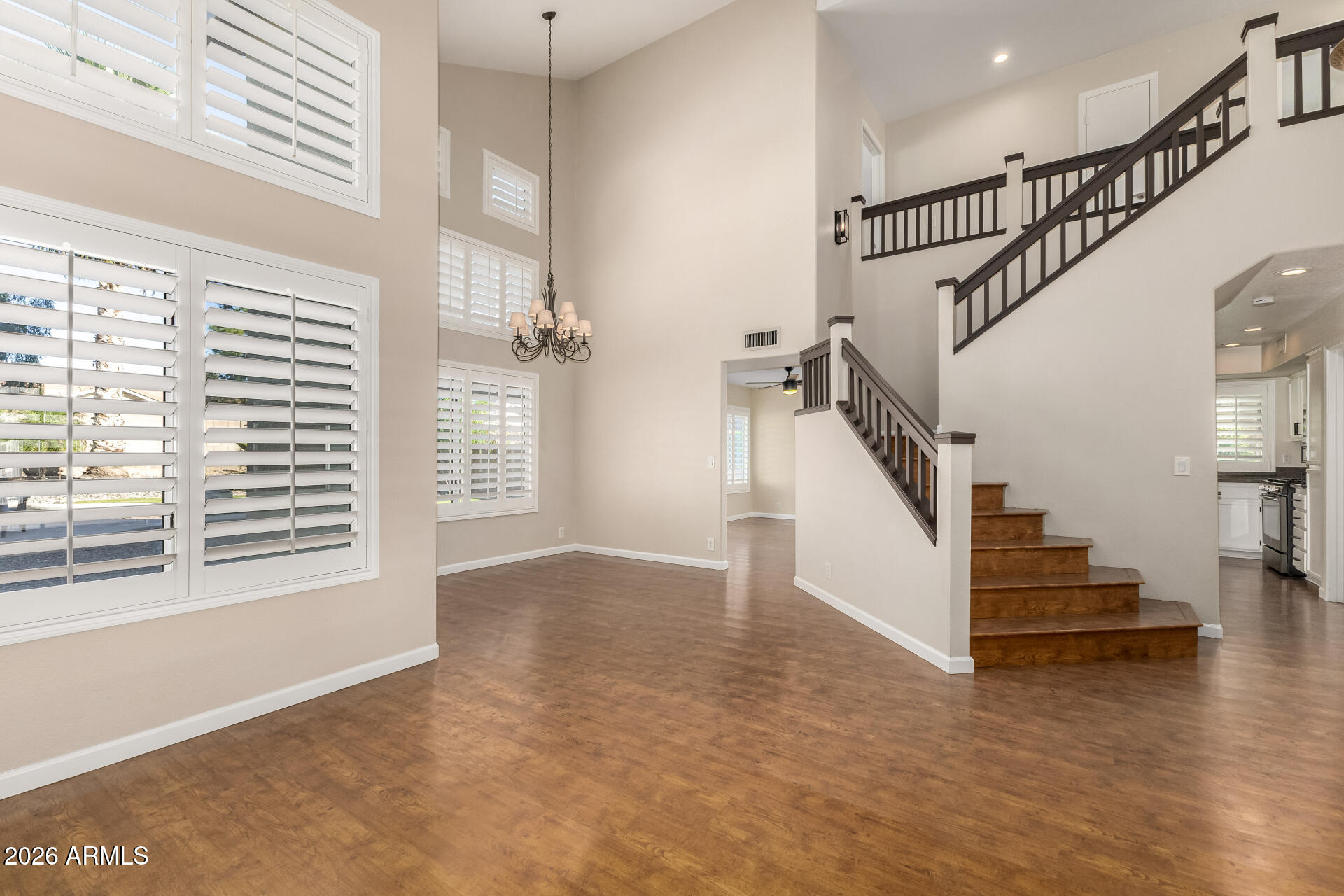 20007 North 33rd Street Phoenix, AZ 85050 - Photo 2 of 17 Large Great Room with Vaulted Ceilings