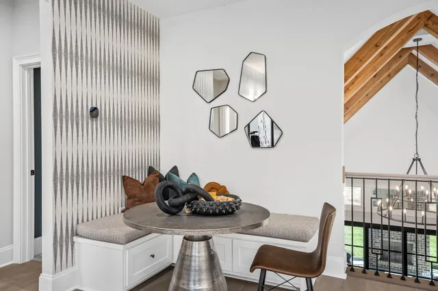 a bedroom with bed and a window