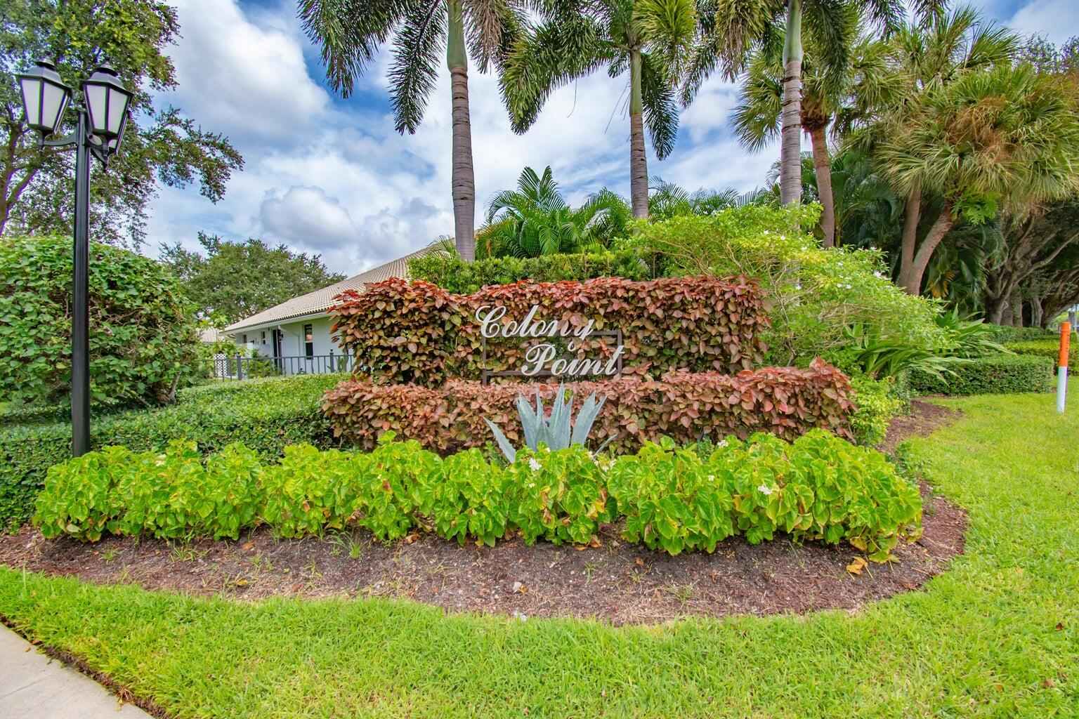 2302 Northwest 66th Drive Boca Raton, FL 33496 - Photo 53 of 53 a view of a garden with a fountain