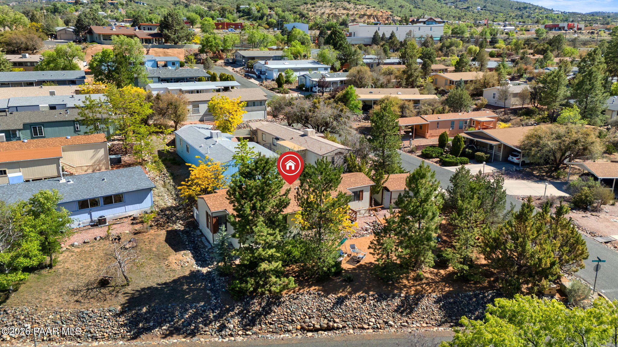 2222 River Trail Road Prescott, AZ 86301 - Photo 21 of 54 4-Aerial Side Pinned
