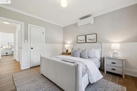 a room with a bed and a couch