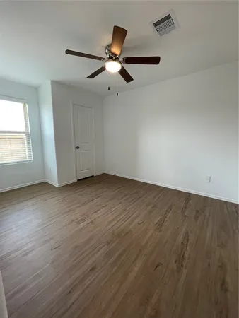 wooden floor in an empty room