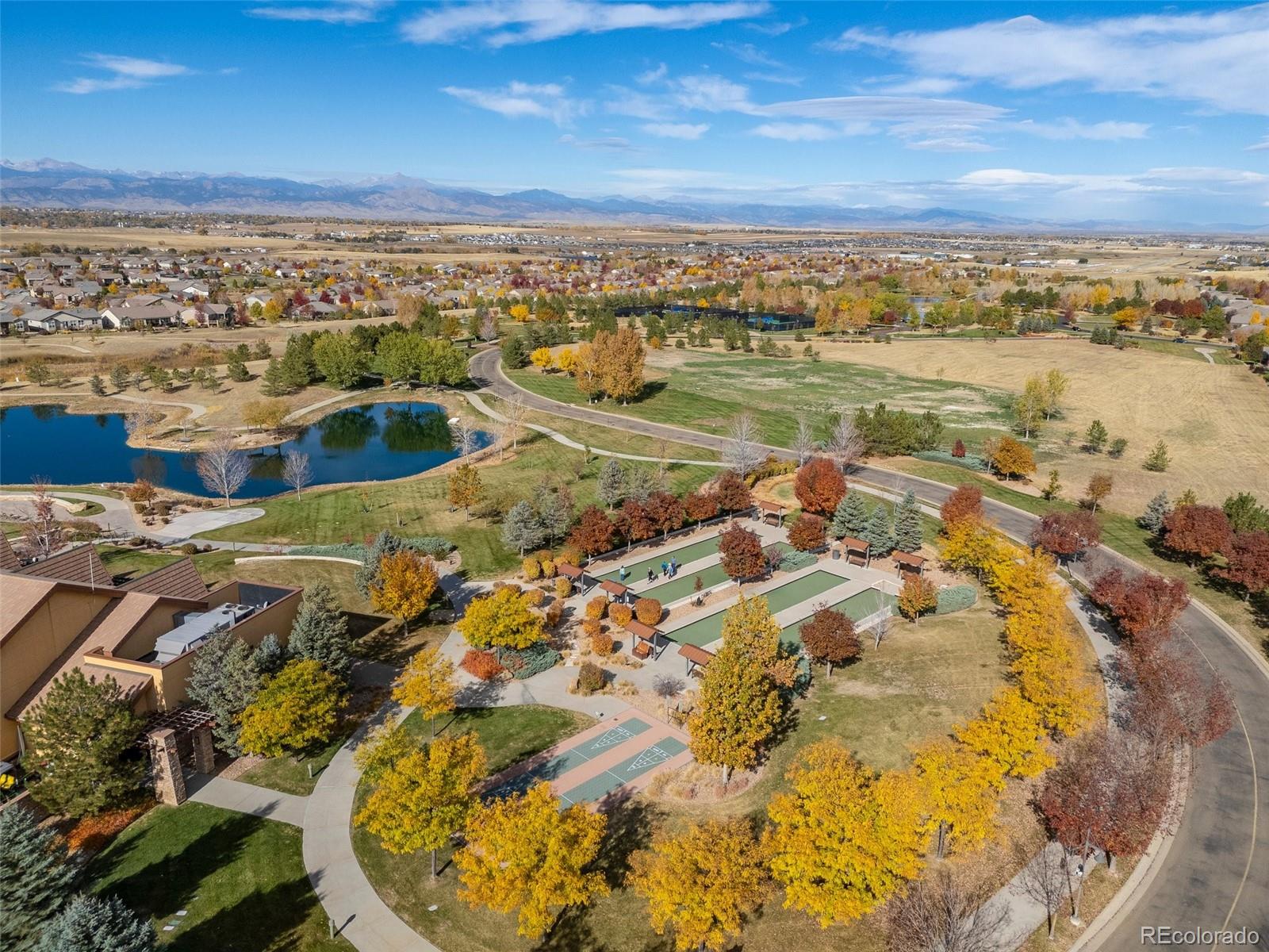 15965 Redcloud Way Broomfield, CO 80023 - Photo 45 of 49 an aerial view of residential building and ocean view