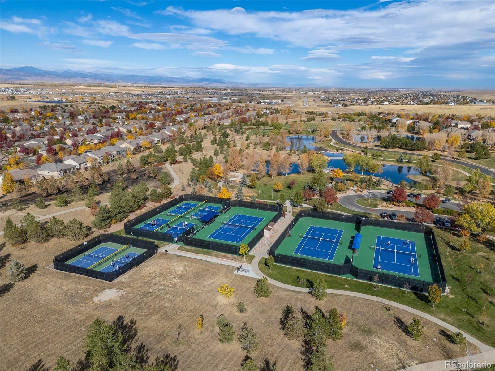 15965 Redcloud Way Broomfield, CO 80023 - Photo 47 of 49 an aerial view of a houses with a city view