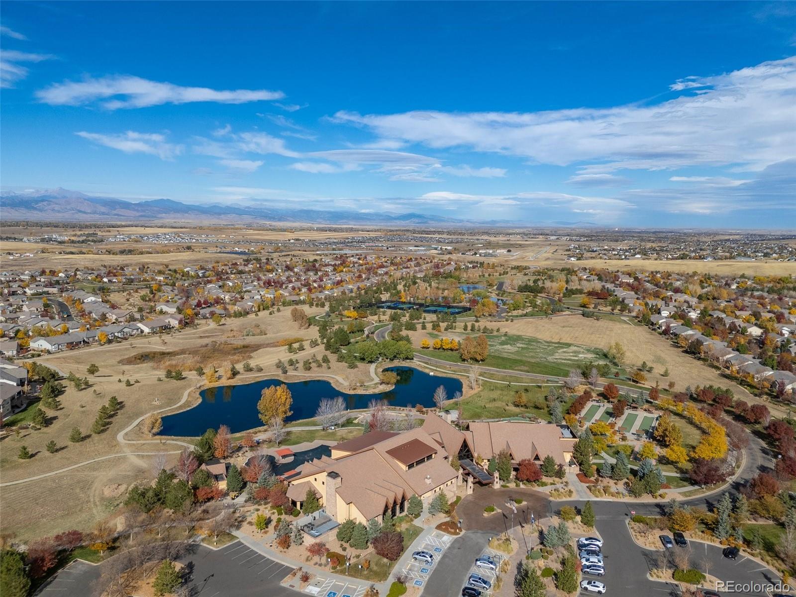 15965 Redcloud Way Broomfield, CO 80023 - Photo 49 of 49 an aerial view of a house with a ocean view