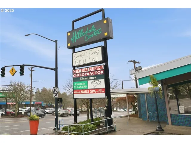 a view of a book shop