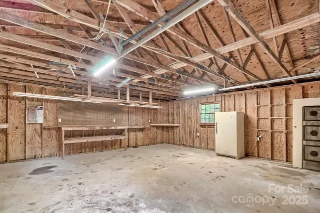 a view of storage and utility room