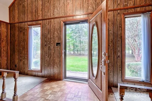 a view of a livingroom with a fireplace