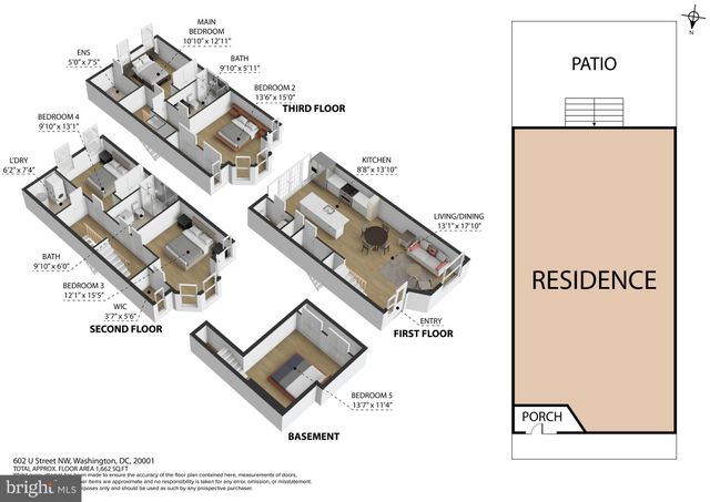 $1,299,000 | 602 U Street Northwest, Washington, DC 20001