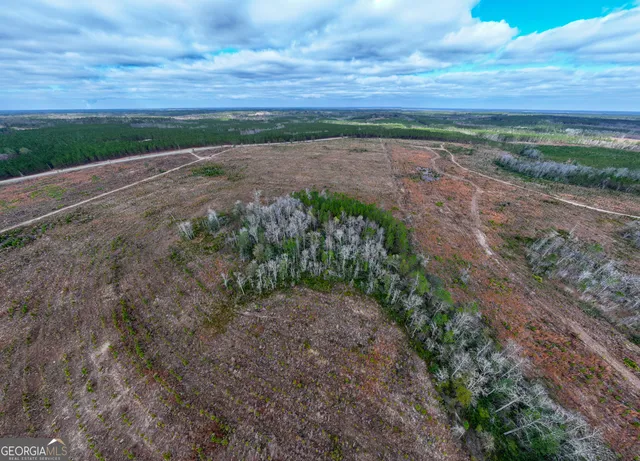 a view of an ocean and beach