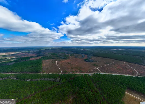 a view of a yard with an outdoor space