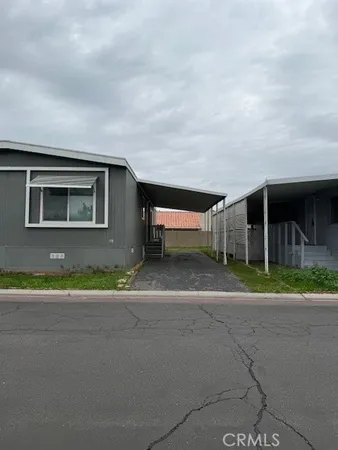 a view of a backyard with a garden