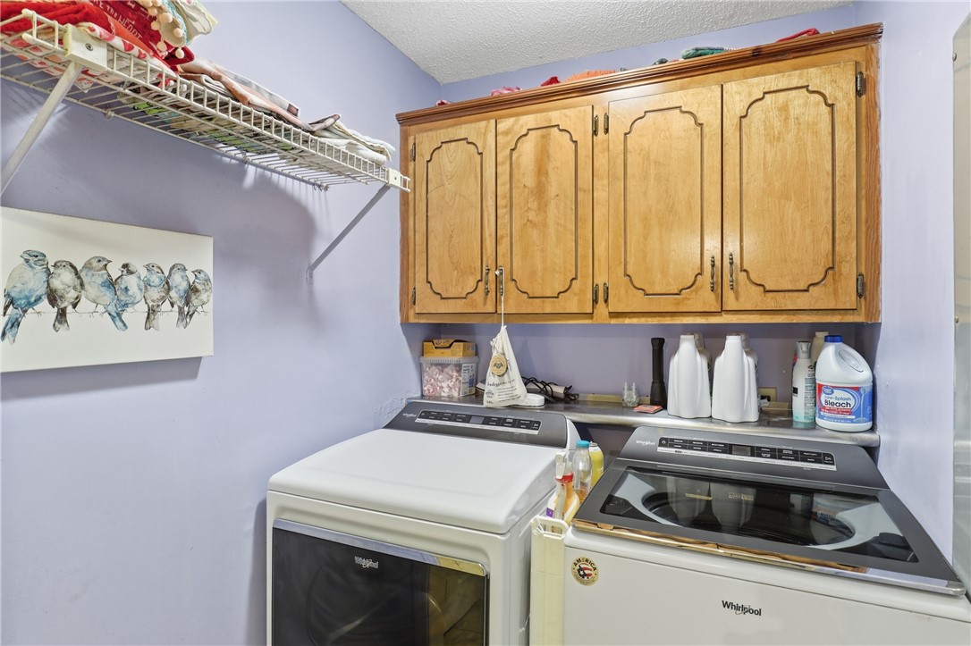 110 Shaftsbury Road Clemson, SC 29631 - Photo 20 of 38 This dedicated space offers functional cabinetry and ample area for laundry tasks.