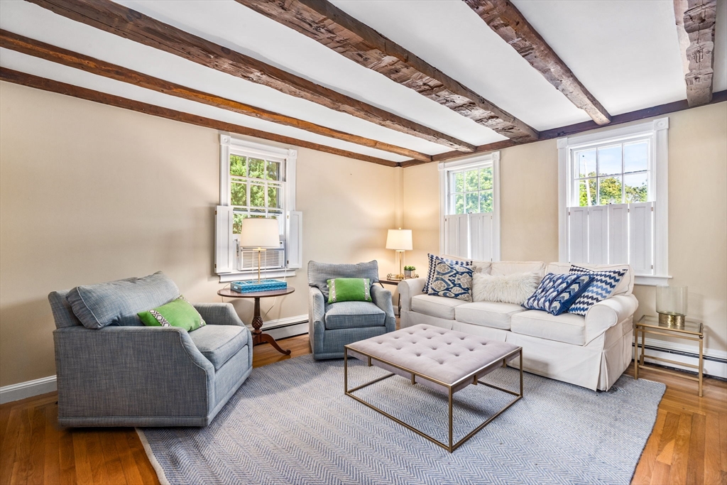 17 Pleasant Street Hingham, MA 02043 - Photo 34 of 41 a living room with furniture and a large window