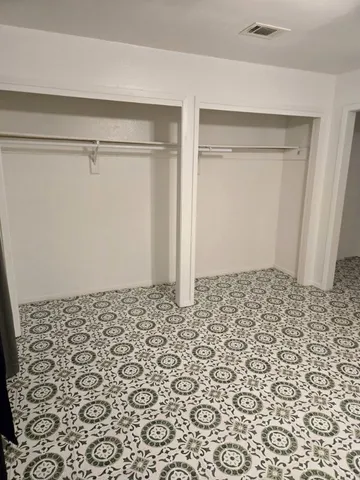 a bathroom with a window