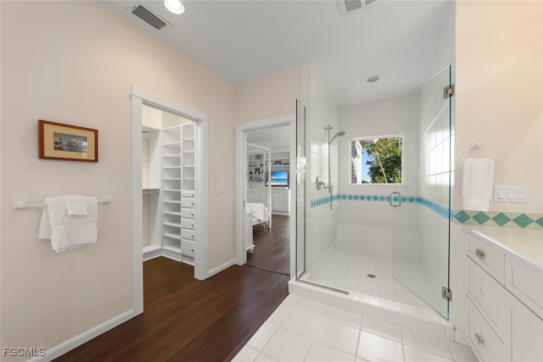 1401 Sand Castle Road Sanibel, FL 33957 - Photo 33 of 50 a bathroom with a shower