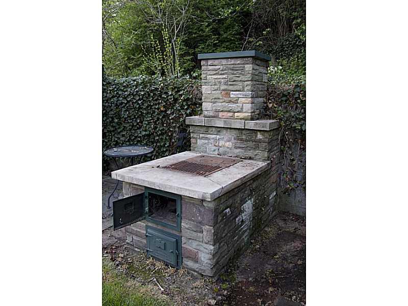 205 Elm Street Edgewood, PA 15218 - Photo 18 of 19 Other. Built-In Outdoor Stone Grill