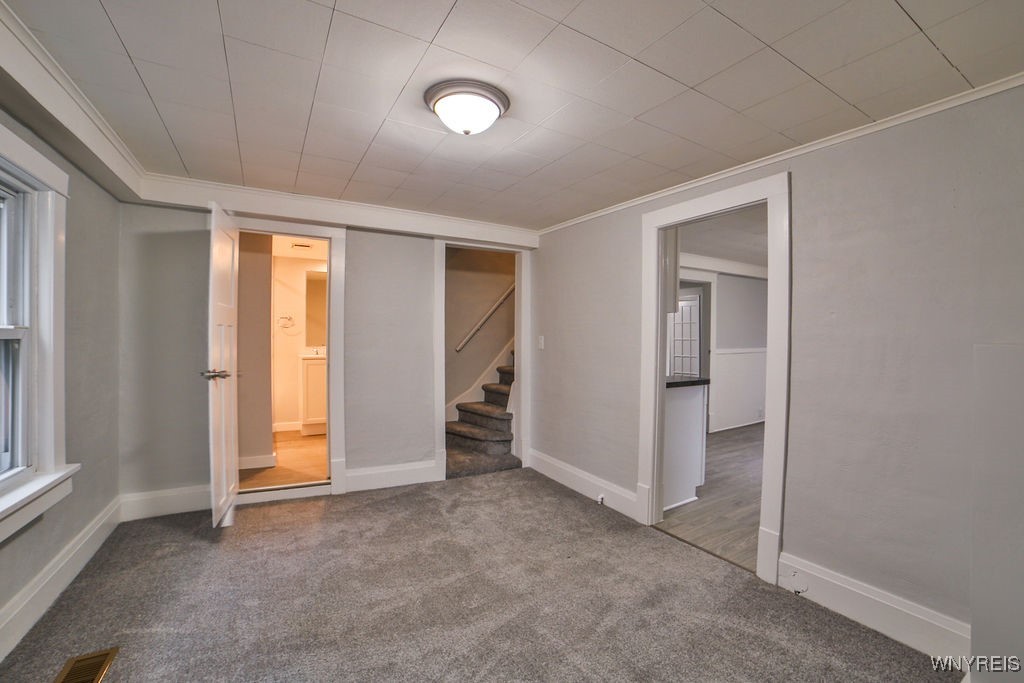 5963 Transit Road Lancaster, NY 14043 - Photo 22 of 49 Full bathroom and stairs to upper bedrooms