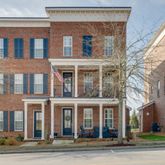 a front view of a building