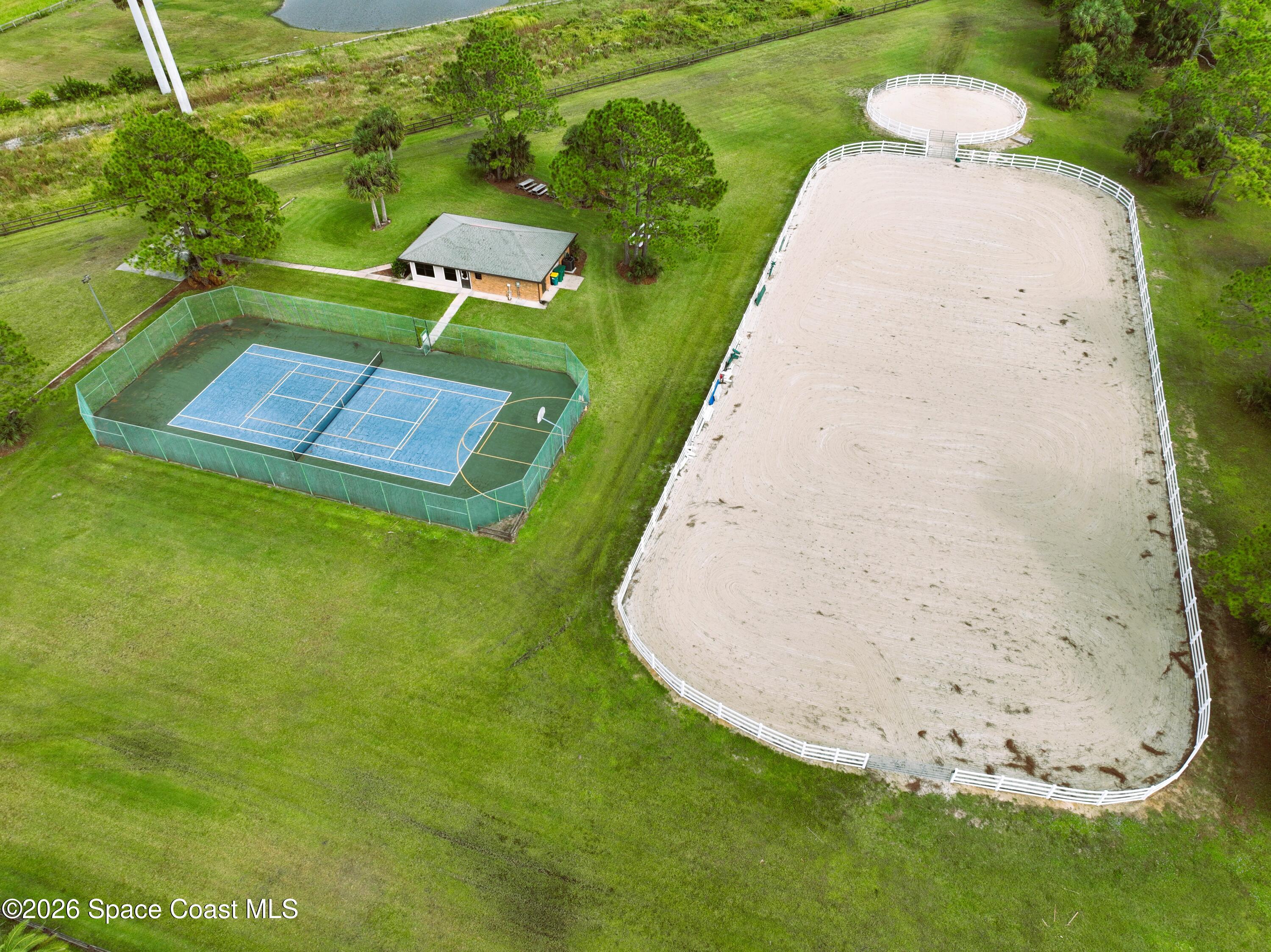 239 Deer Run Road Palm Bay, FL 32909 - Photo 42 of 46 Deer Run Clubhouse, Arena and Tennis Cou