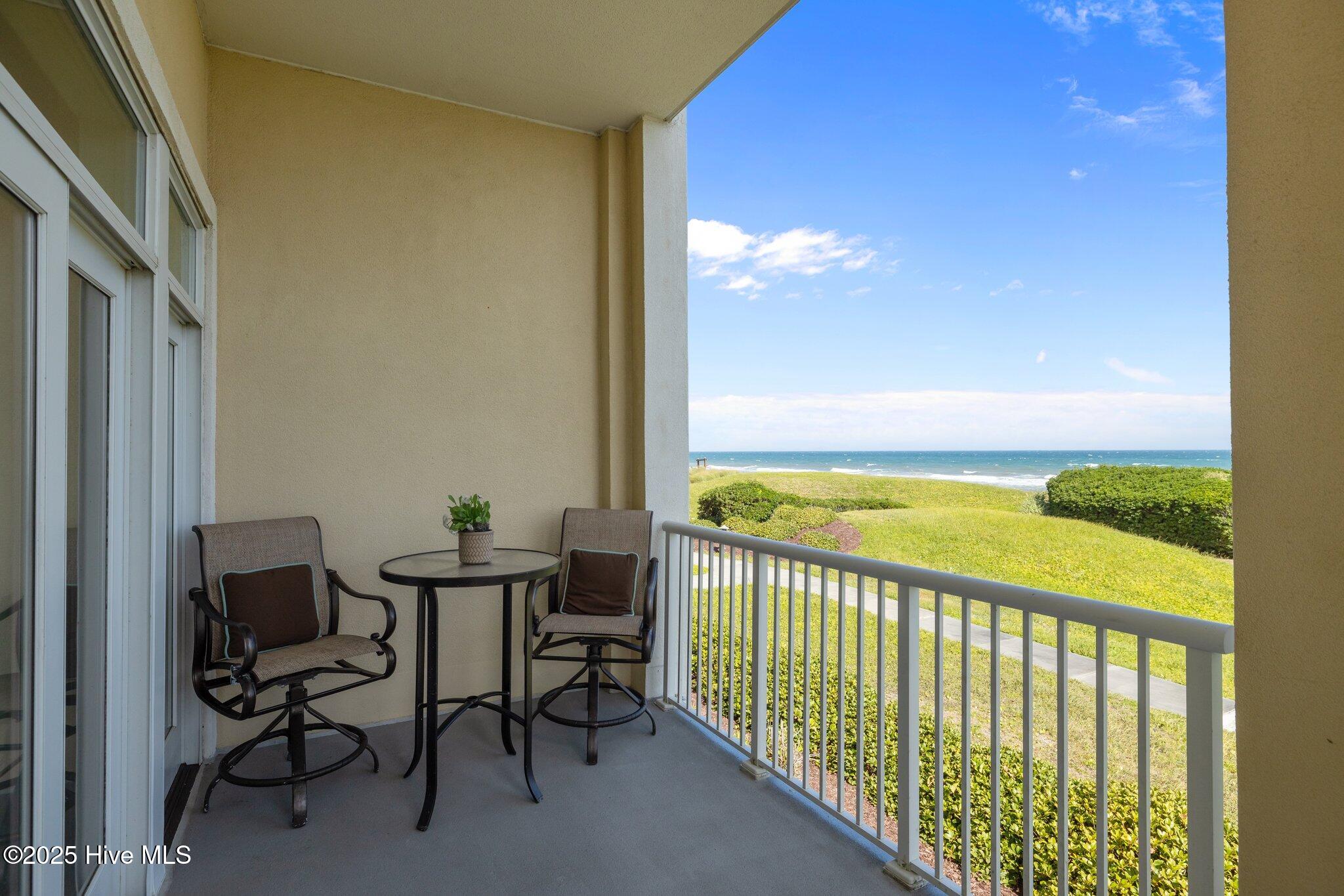 1435 Salter Path Road, Unit M1 Indian Beach, NC 28512 - Photo 30 of 62 direct access from terrace to beach