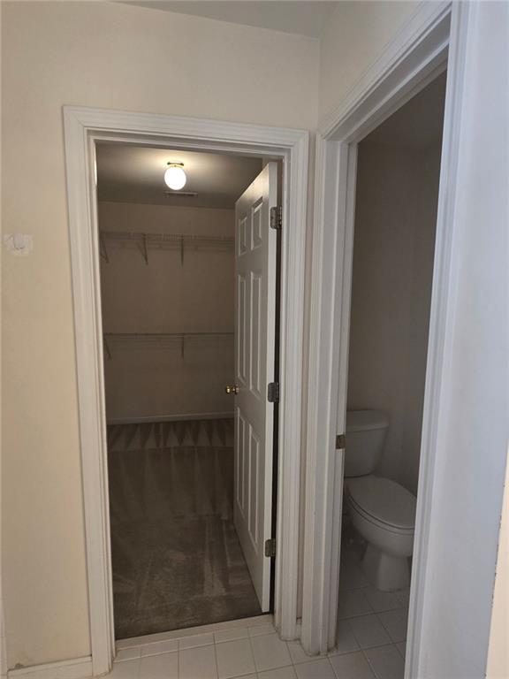 12755 Morningpark Circle Alpharetta, GA 30004 - Photo 20 of 36 a bathroom with a glass door shower