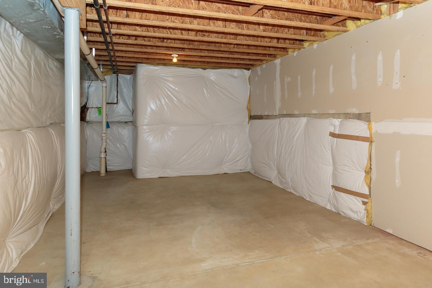 104 Castleton Road Delran, NJ 08075 - Photo 27 of 30 Unfinished side of basement for storage