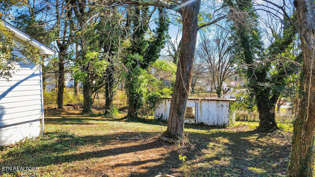 109 East Pasadena Road Oak Ridge, TN 37830 - Photo 30 of 33 Backyard/outbuilding, fenced.