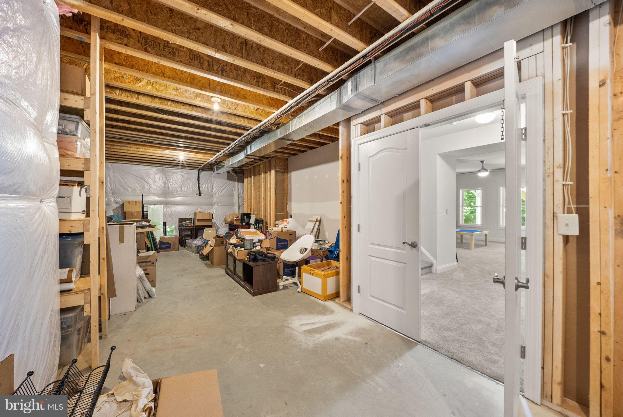 11677 Kahns Road Manassas, VA 20112 - Photo 61 of 78 Unfinished basement