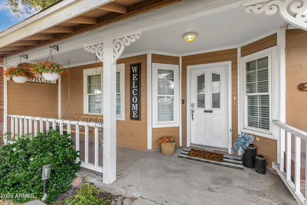 front view of a house