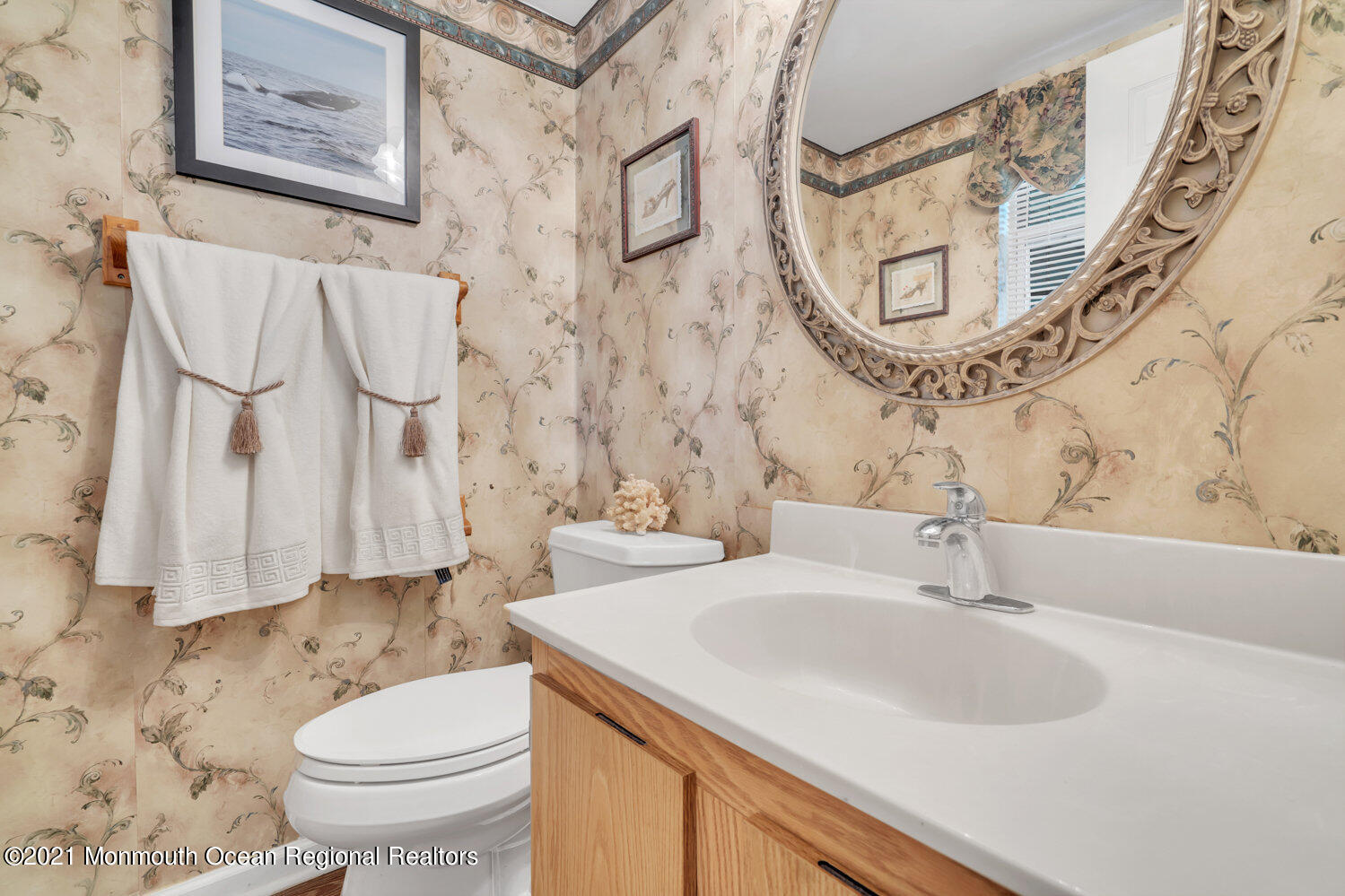 181 Friendship Road Howell, NJ 07731 - Photo 27 of 36 a bathroom with a sink and a mirror