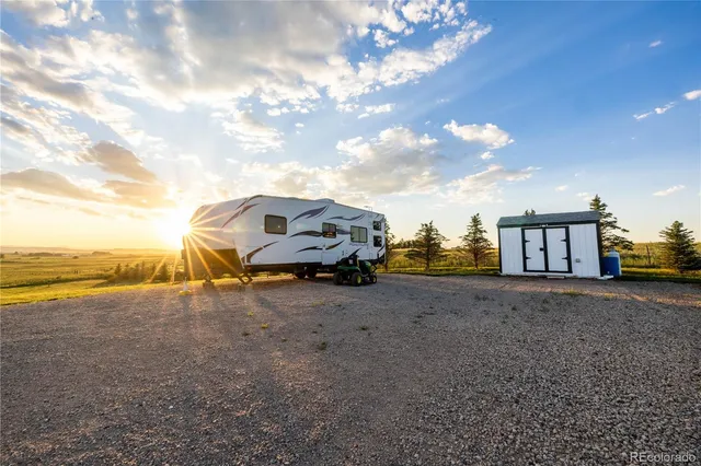 a view of a lake with houses