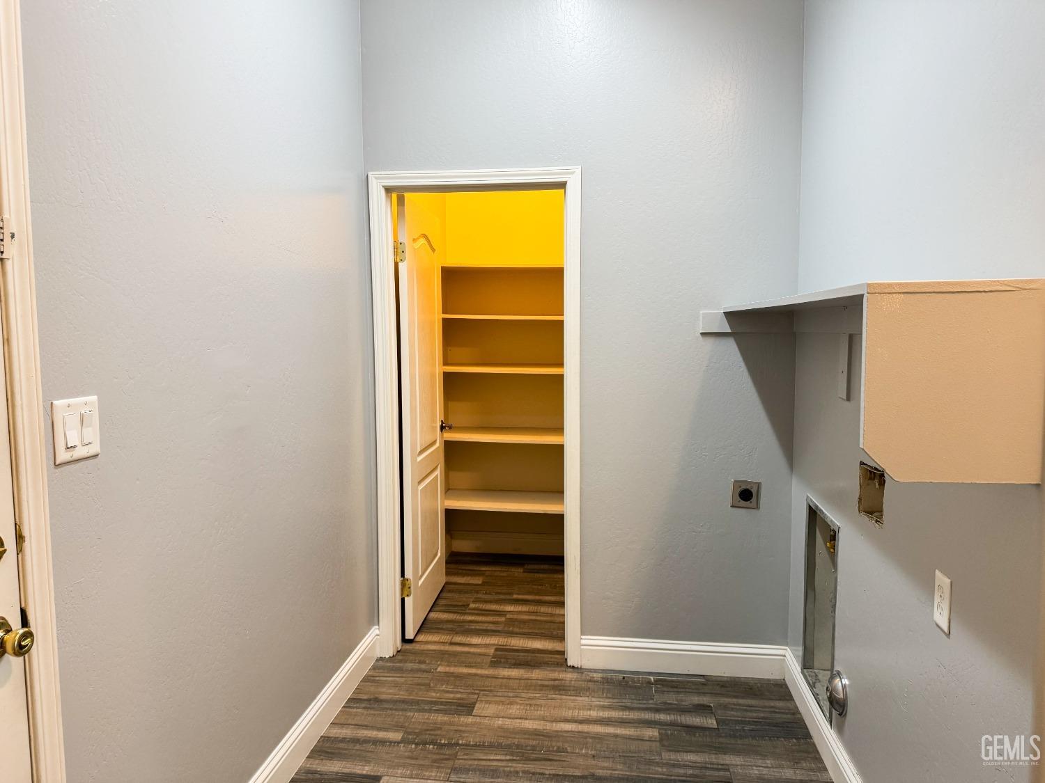 Undisclosed Address Bakersfield, CA 93312 - Photo 17 of 28 a view of an empty room with a window