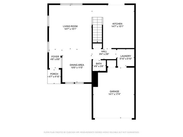 a picture of a room with a white wall and a white wall