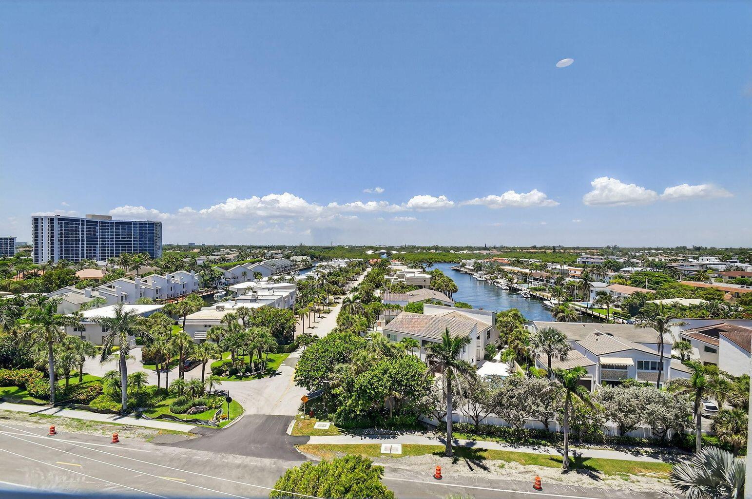 4511 South Ocean Boulevard, Unit 701 Highland Beach, FL 33487 - Photo 11 of 16 an aerial view of multiple house