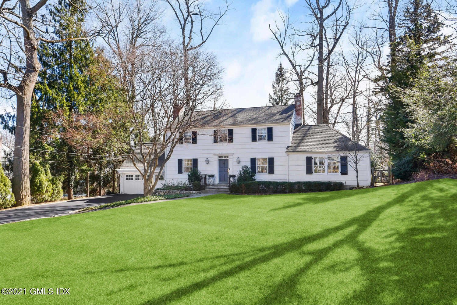 52 Winthrop Drive Riverside, CT 06878 - Photo 2 of 34 a view of a house with a yard