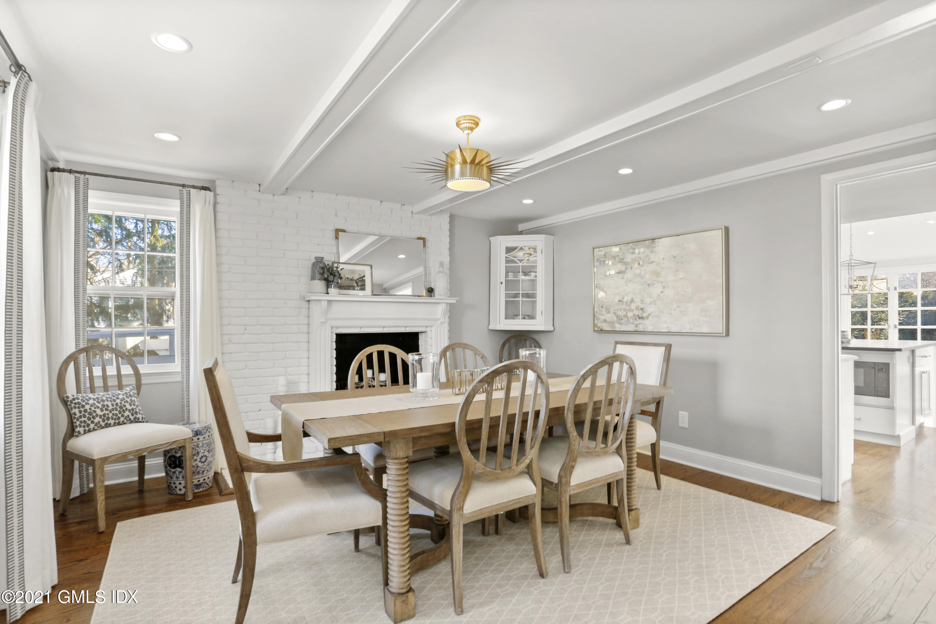 52 Winthrop Drive Riverside, CT 06878 - Photo 5 of 34 a view of a dining room with furniture window and wooden floor