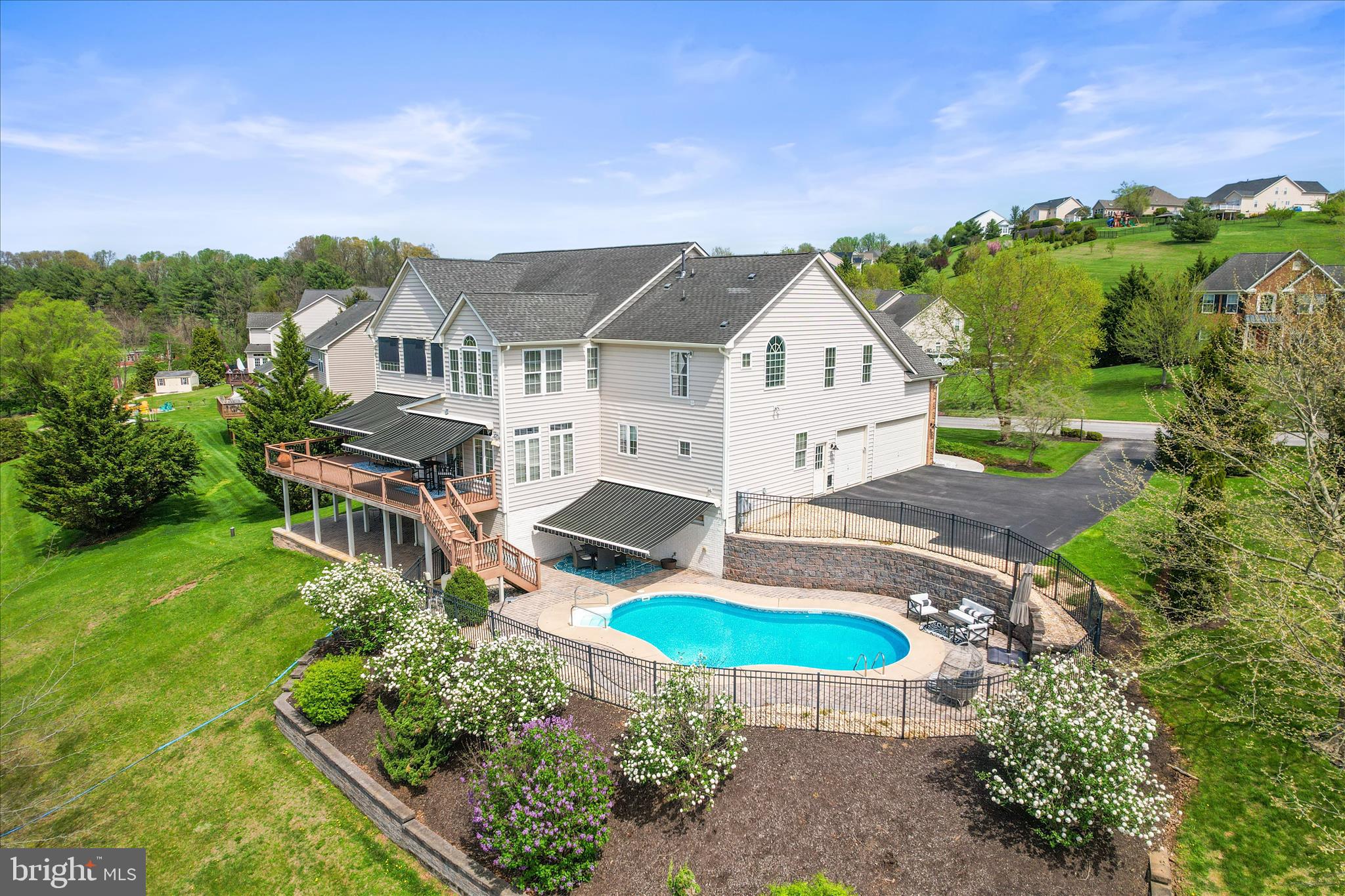 40 Fawn Hill Road Hanover, PA 17331 - Photo 2 of 99 Inground pool over countryside