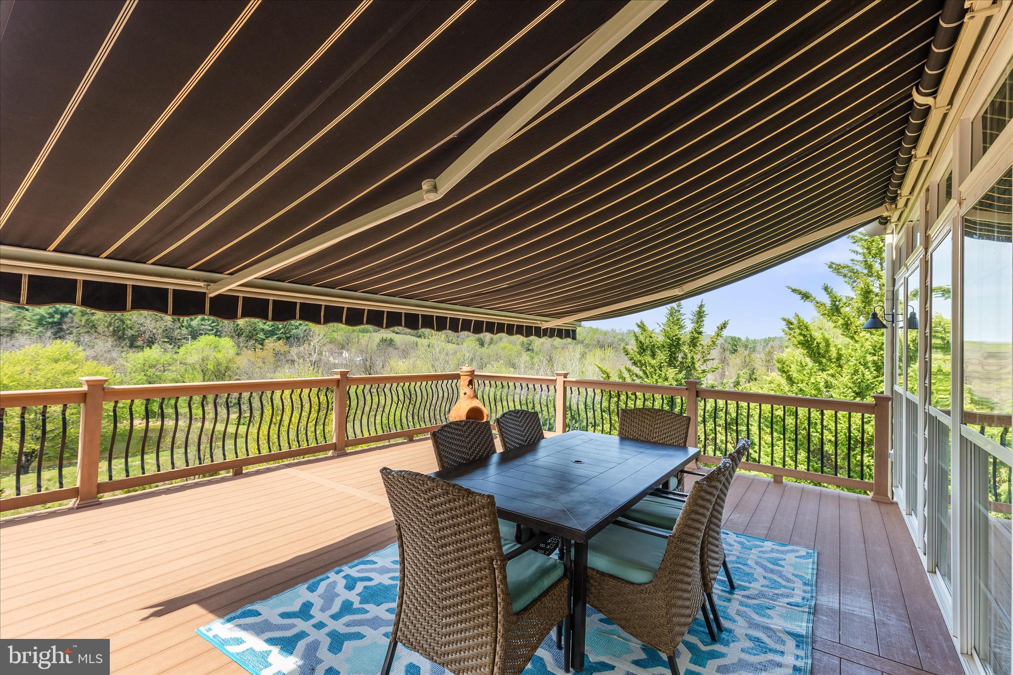 40 Fawn Hill Road Hanover, PA 17331 - Photo 69 of 99 Deck off kitchen with remote awning