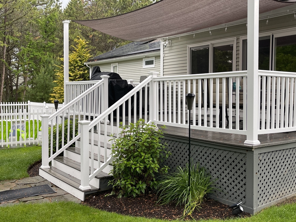 223 Charge Pond Road Wareham, MA 02571 - Photo 5 of 10 a view of deck with patio