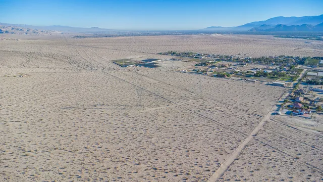 a view of an outdoor space and mountain view