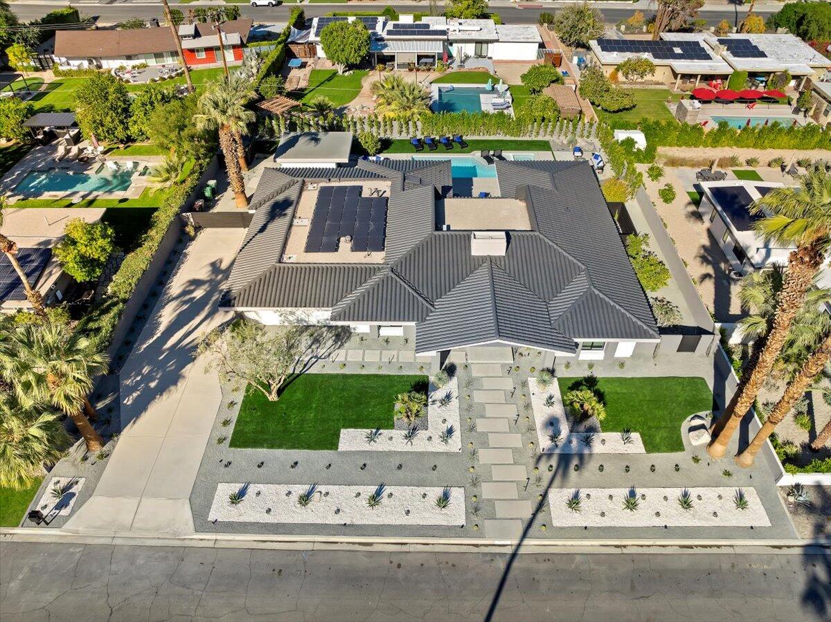 73306 Juniper Street Palm Desert, CA 92260 - Photo 76 of 79 79-Aerial Front View