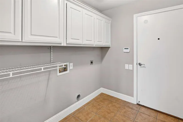 a view of small space with racks on the wall