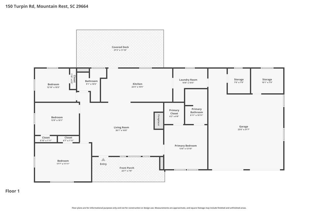 150 Turpin Road Mountain Rest, SC 29664 - Photo 34 of 50