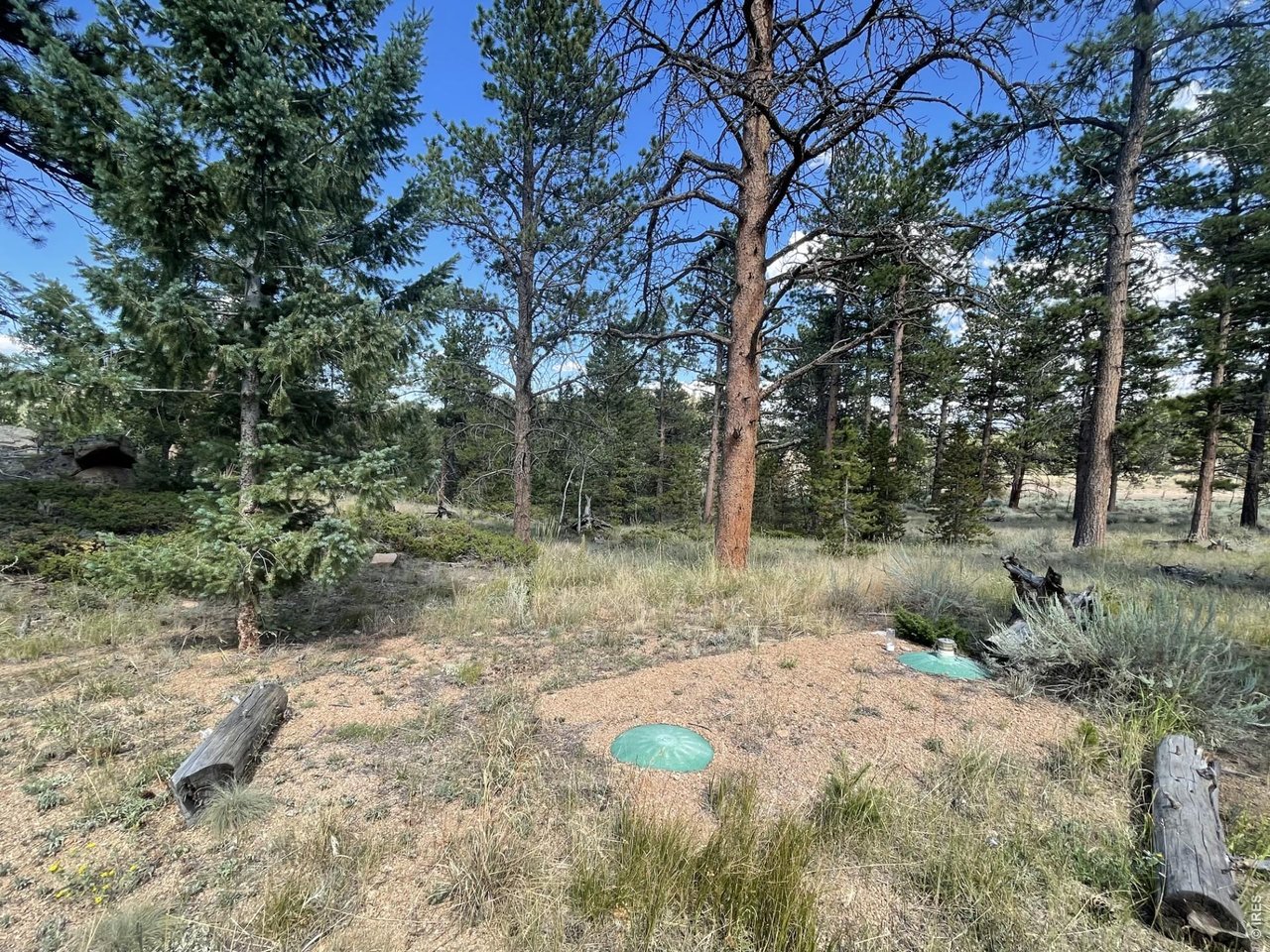 34 Shawnee Road Red Feather Lakes, CO 80545 - Photo 3 of 31 Sealed vault provides grey/black water disposal on-site.