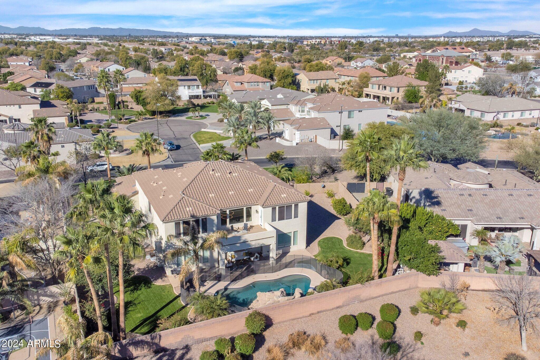 2517 South Constellation Way Gilbert, AZ 85295 - Photo 99 of 105 an aerial view of multiple house