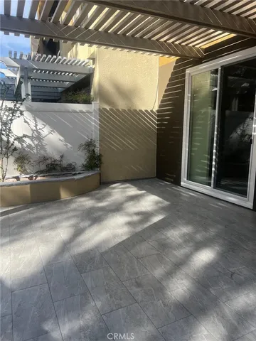 a backyard of a house