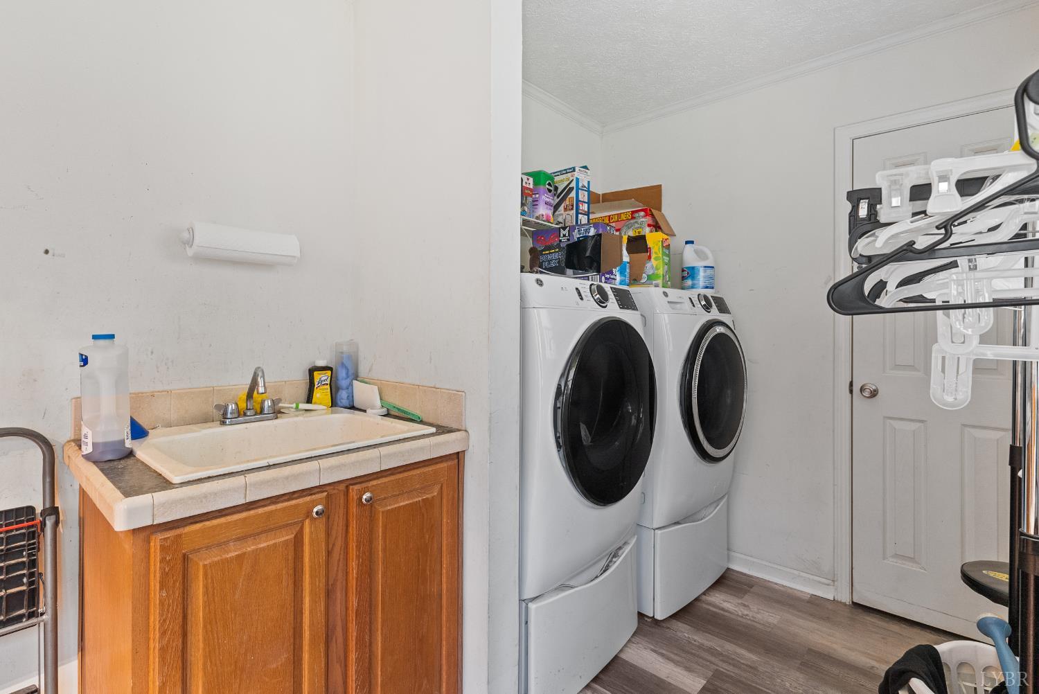 1720 Gallows Road Gretna, VA 24557 - Photo 15 of 73 a utility room with dryer and washer